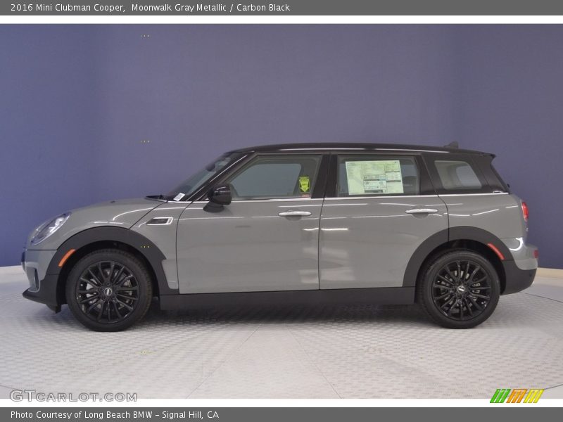 Moonwalk Gray Metallic / Carbon Black 2016 Mini Clubman Cooper