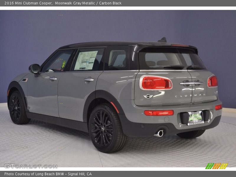 Moonwalk Gray Metallic / Carbon Black 2016 Mini Clubman Cooper