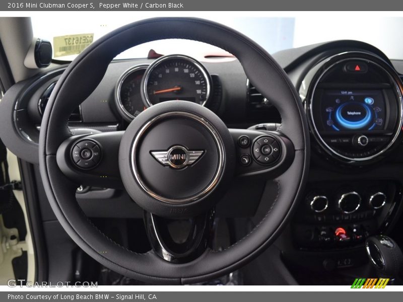 Pepper White / Carbon Black 2016 Mini Clubman Cooper S