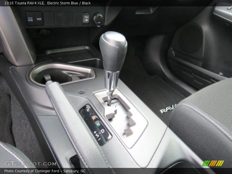 Electric Storm Blue / Black 2016 Toyota RAV4 XLE