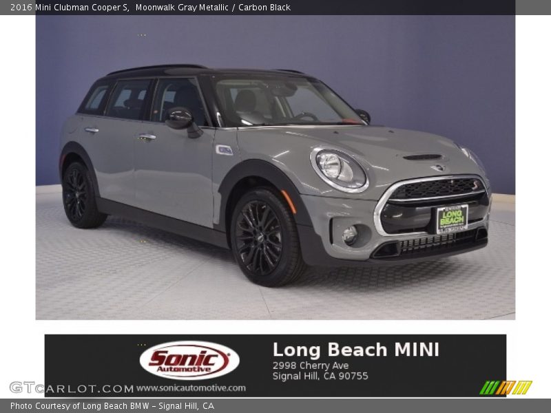 Moonwalk Gray Metallic / Carbon Black 2016 Mini Clubman Cooper S