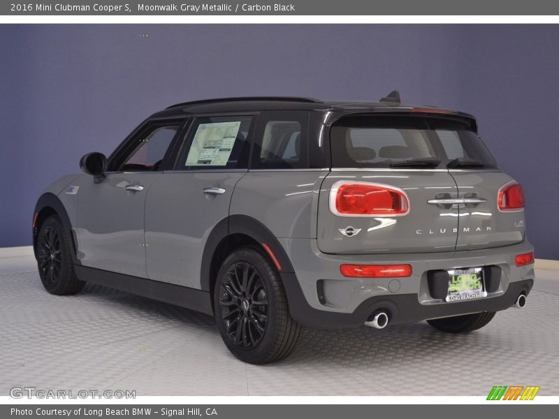 Moonwalk Gray Metallic / Carbon Black 2016 Mini Clubman Cooper S
