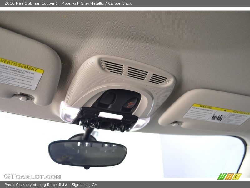 Moonwalk Gray Metallic / Carbon Black 2016 Mini Clubman Cooper S