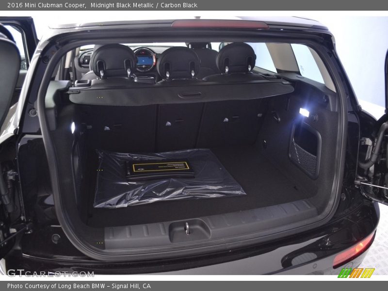 Midnight Black Metallic / Carbon Black 2016 Mini Clubman Cooper