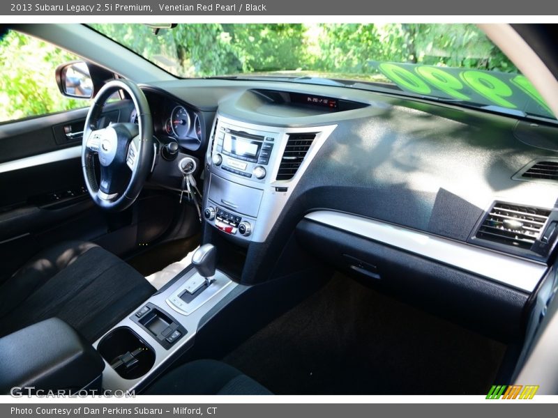Venetian Red Pearl / Black 2013 Subaru Legacy 2.5i Premium