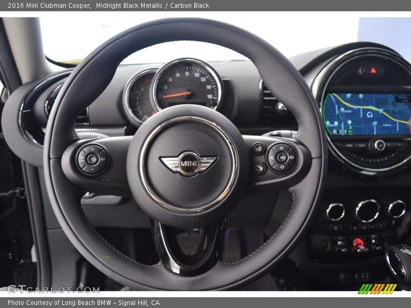 Midnight Black Metallic / Carbon Black 2016 Mini Clubman Cooper