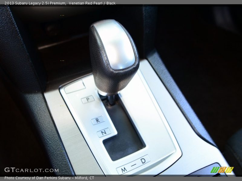 Venetian Red Pearl / Black 2013 Subaru Legacy 2.5i Premium