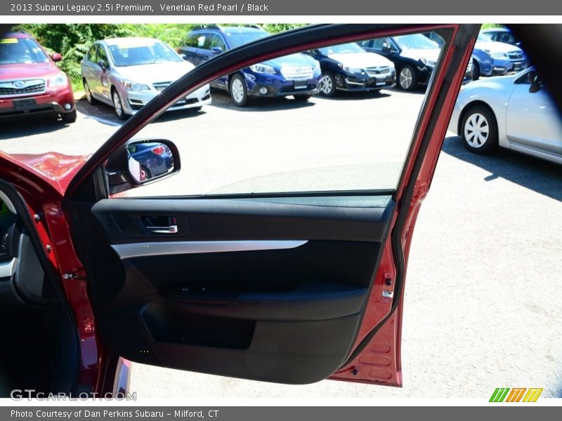 Venetian Red Pearl / Black 2013 Subaru Legacy 2.5i Premium