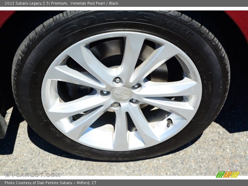 Venetian Red Pearl / Black 2013 Subaru Legacy 2.5i Premium