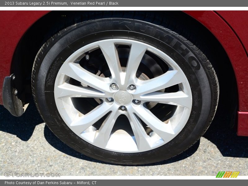 Venetian Red Pearl / Black 2013 Subaru Legacy 2.5i Premium
