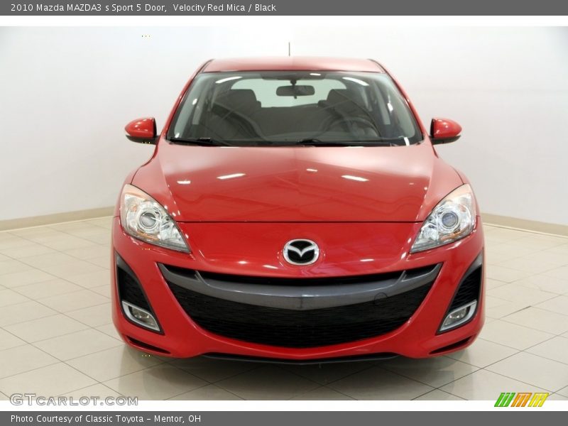 Velocity Red Mica / Black 2010 Mazda MAZDA3 s Sport 5 Door