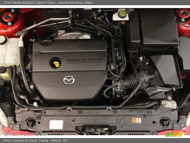 Velocity Red Mica / Black 2010 Mazda MAZDA3 s Sport 5 Door