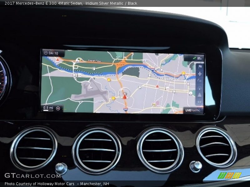 Navigation of 2017 E 300 4Matic Sedan