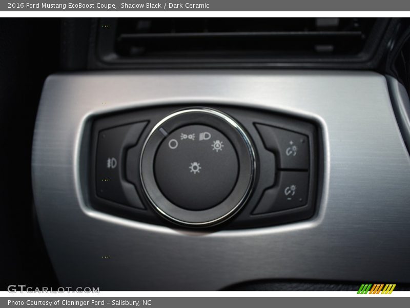 Shadow Black / Dark Ceramic 2016 Ford Mustang EcoBoost Coupe