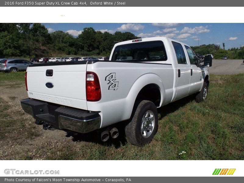 Oxford White / Steel 2016 Ford F350 Super Duty XL Crew Cab 4x4