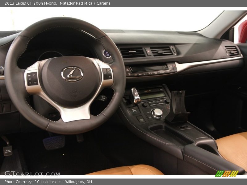 Matador Red Mica / Caramel 2013 Lexus CT 200h Hybrid