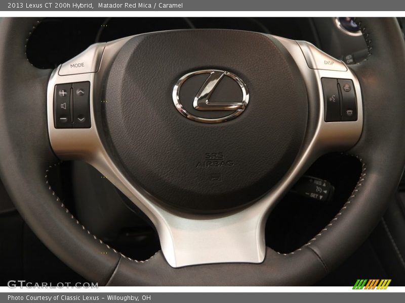 Matador Red Mica / Caramel 2013 Lexus CT 200h Hybrid