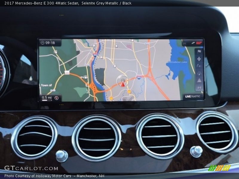 Selenite Grey Metallic / Black 2017 Mercedes-Benz E 300 4Matic Sedan