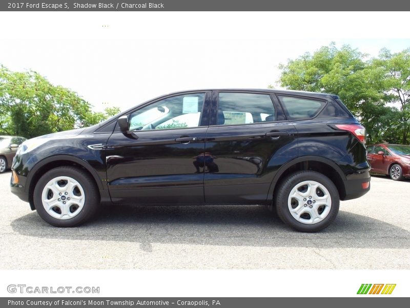 Shadow Black / Charcoal Black 2017 Ford Escape S