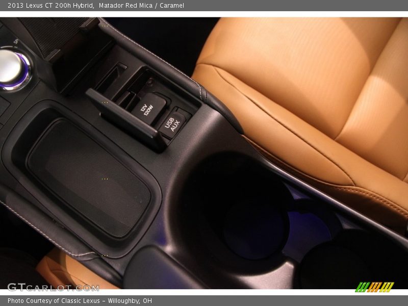 Matador Red Mica / Caramel 2013 Lexus CT 200h Hybrid