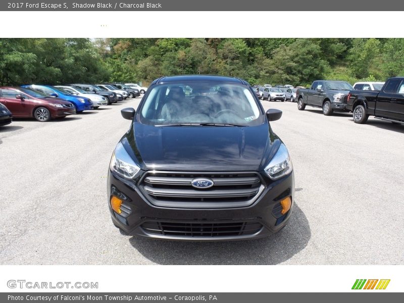 Shadow Black / Charcoal Black 2017 Ford Escape S