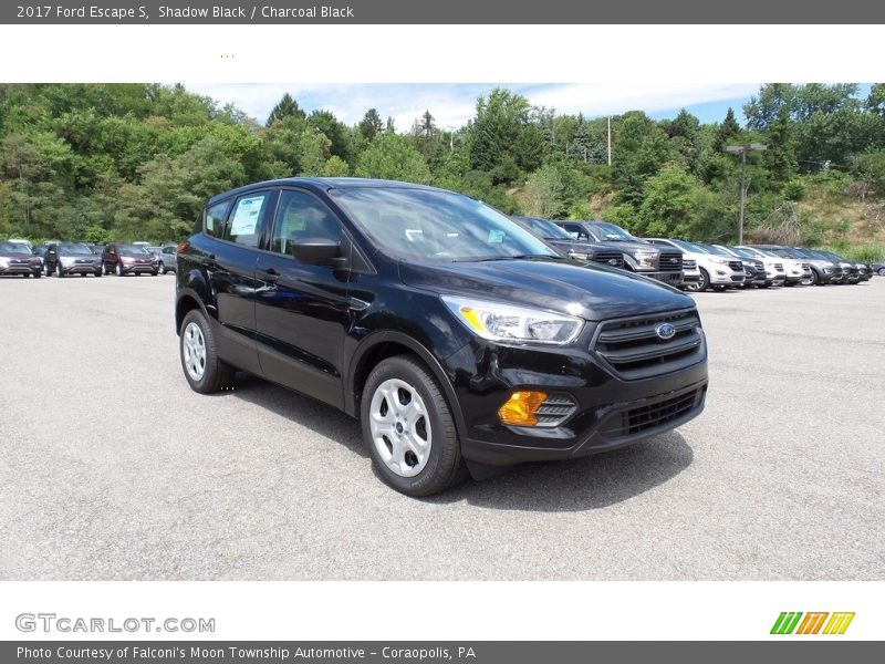 Shadow Black / Charcoal Black 2017 Ford Escape S