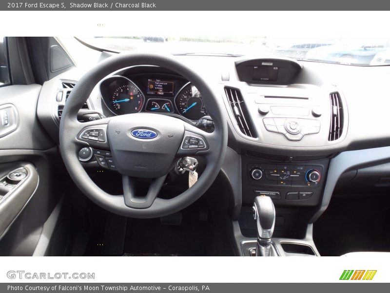 Shadow Black / Charcoal Black 2017 Ford Escape S