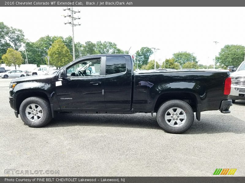 Black / Jet Black/Dark Ash 2016 Chevrolet Colorado WT Extended Cab