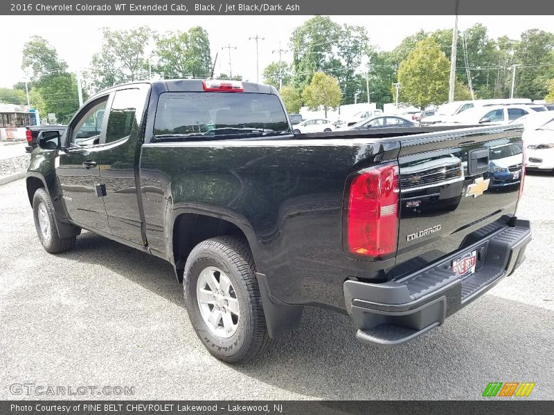 Black / Jet Black/Dark Ash 2016 Chevrolet Colorado WT Extended Cab