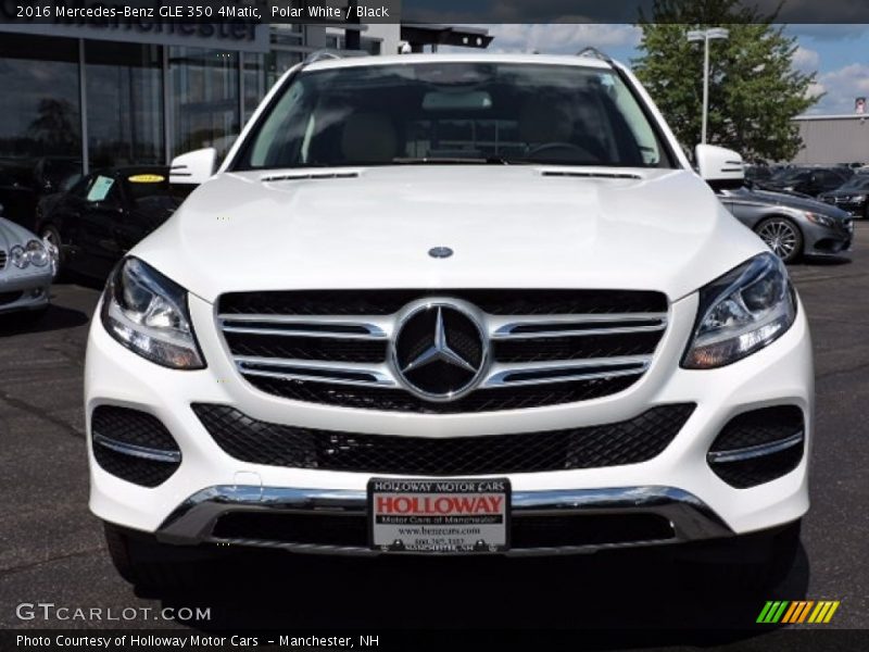 Polar White / Black 2016 Mercedes-Benz GLE 350 4Matic
