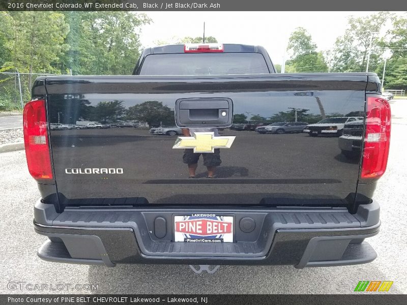 Black / Jet Black/Dark Ash 2016 Chevrolet Colorado WT Extended Cab