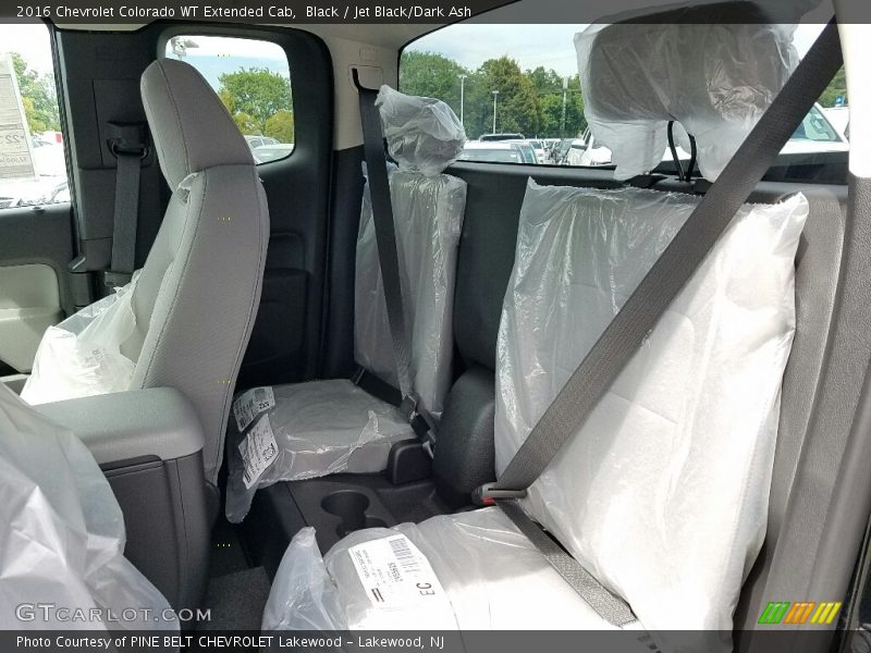 Black / Jet Black/Dark Ash 2016 Chevrolet Colorado WT Extended Cab