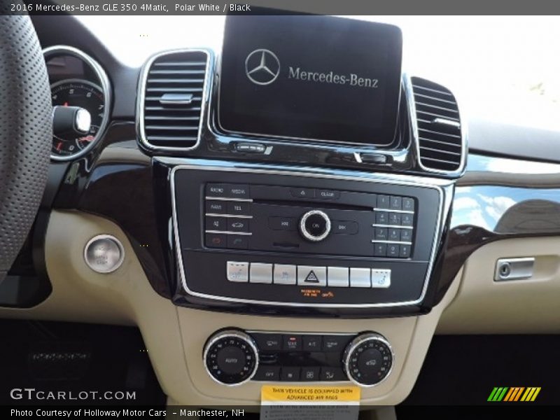 Polar White / Black 2016 Mercedes-Benz GLE 350 4Matic