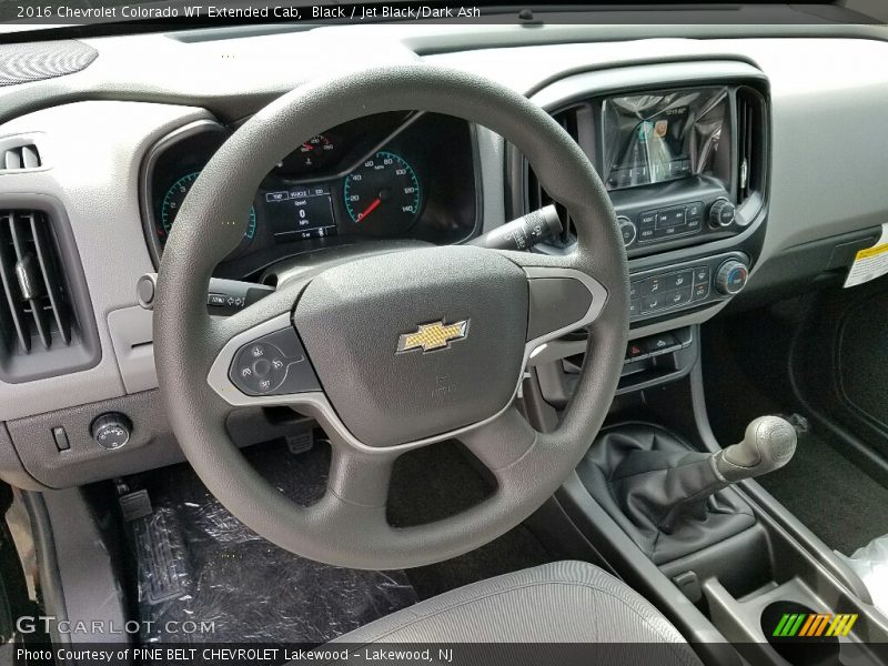Black / Jet Black/Dark Ash 2016 Chevrolet Colorado WT Extended Cab
