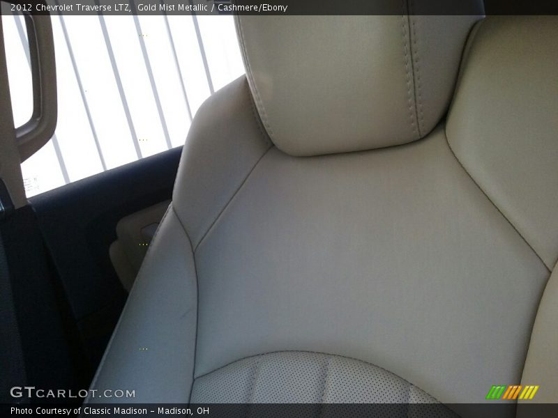 Gold Mist Metallic / Cashmere/Ebony 2012 Chevrolet Traverse LTZ