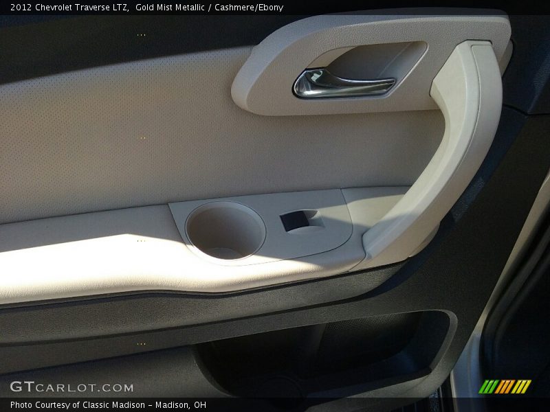 Gold Mist Metallic / Cashmere/Ebony 2012 Chevrolet Traverse LTZ