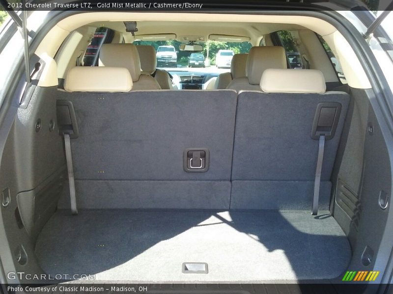 Gold Mist Metallic / Cashmere/Ebony 2012 Chevrolet Traverse LTZ