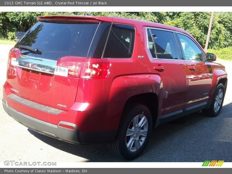 Crystal Red Tintcoat / Jet Black 2013 GMC Terrain SLE AWD