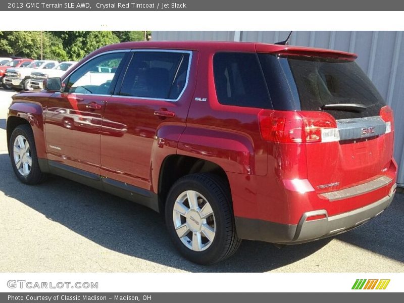 Crystal Red Tintcoat / Jet Black 2013 GMC Terrain SLE AWD