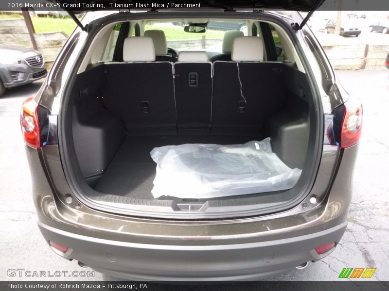 Titanium Flash Mica / Parchment 2016 Mazda CX-5 Grand Touring