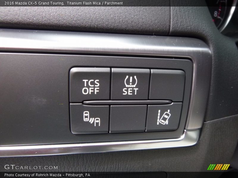 Titanium Flash Mica / Parchment 2016 Mazda CX-5 Grand Touring