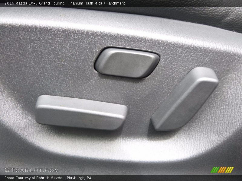 Titanium Flash Mica / Parchment 2016 Mazda CX-5 Grand Touring