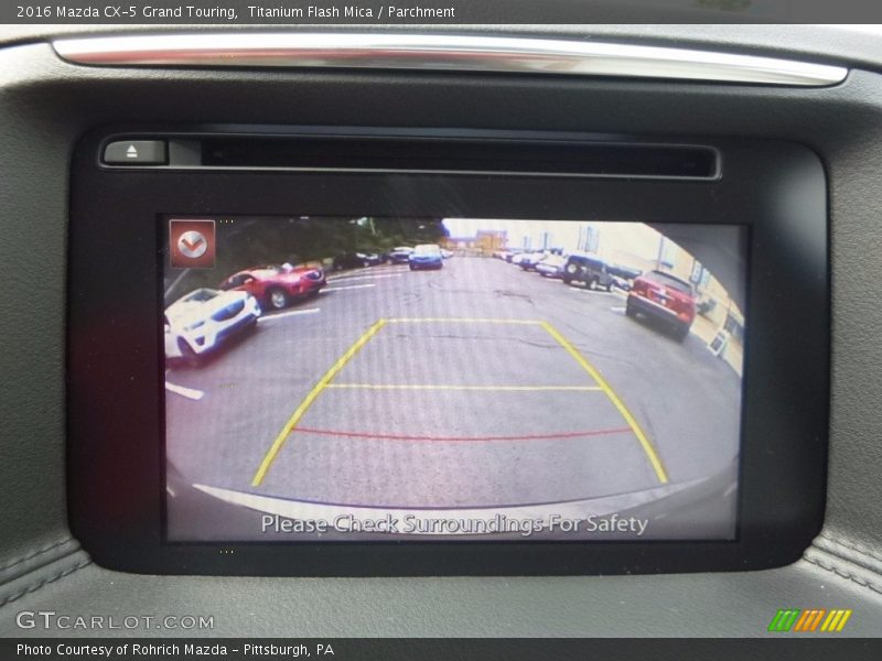 Titanium Flash Mica / Parchment 2016 Mazda CX-5 Grand Touring