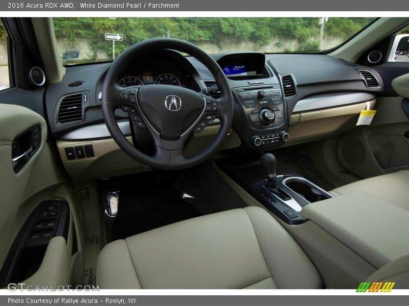 White Diamond Pearl / Parchment 2016 Acura RDX AWD