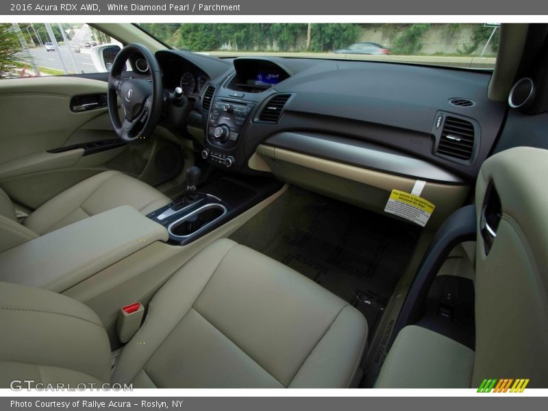 White Diamond Pearl / Parchment 2016 Acura RDX AWD