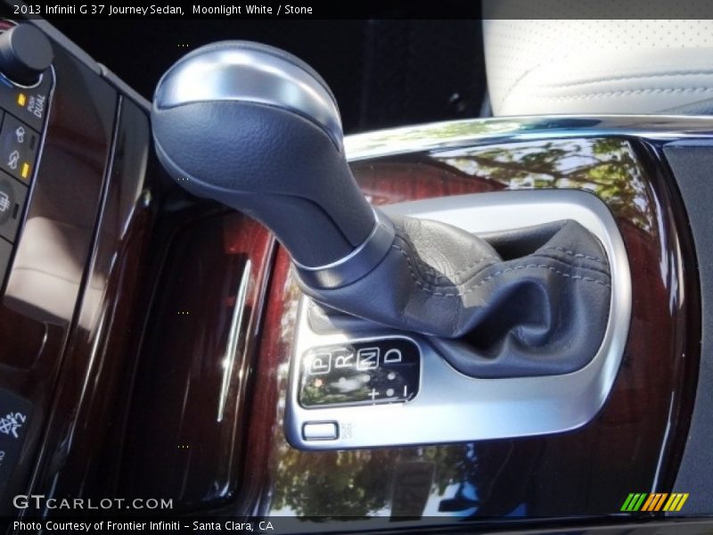 Moonlight White / Stone 2013 Infiniti G 37 Journey Sedan