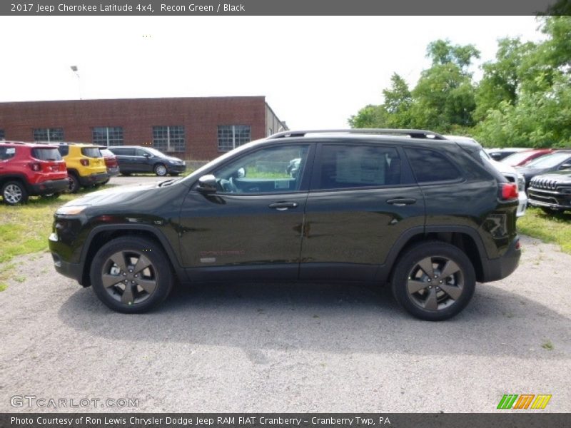 Recon Green / Black 2017 Jeep Cherokee Latitude 4x4
