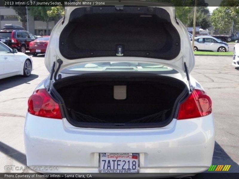 Moonlight White / Stone 2013 Infiniti G 37 Journey Sedan