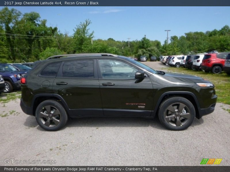 Recon Green / Black 2017 Jeep Cherokee Latitude 4x4