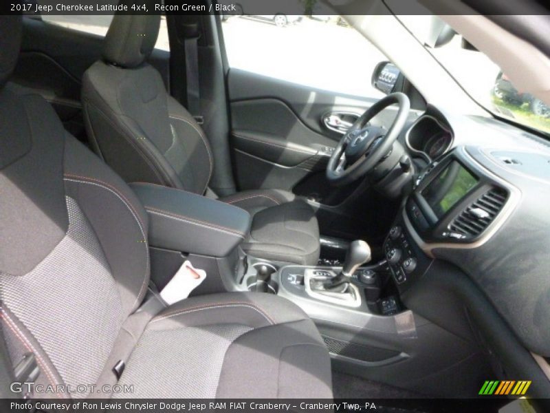 Recon Green / Black 2017 Jeep Cherokee Latitude 4x4